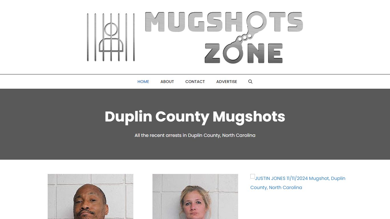 Duplin County Mugshots Zone